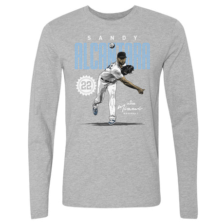 Sandy Alcantara Men's Long Sleeve T-Shirt | 500 LEVEL