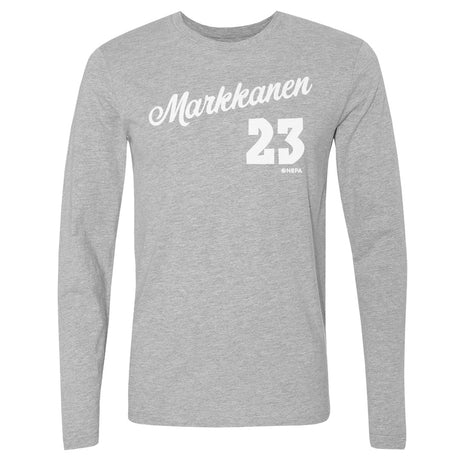 Lauri Markkanen Men's Long Sleeve T-Shirt | 500 LEVEL