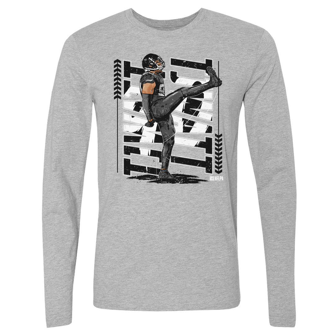T.J. Watt Men's Long Sleeve T-Shirt | 500 LEVEL