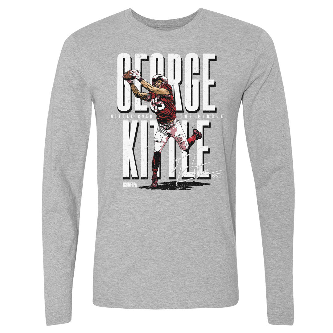 George Kittle Men's Long Sleeve T-Shirt | 500 LEVEL