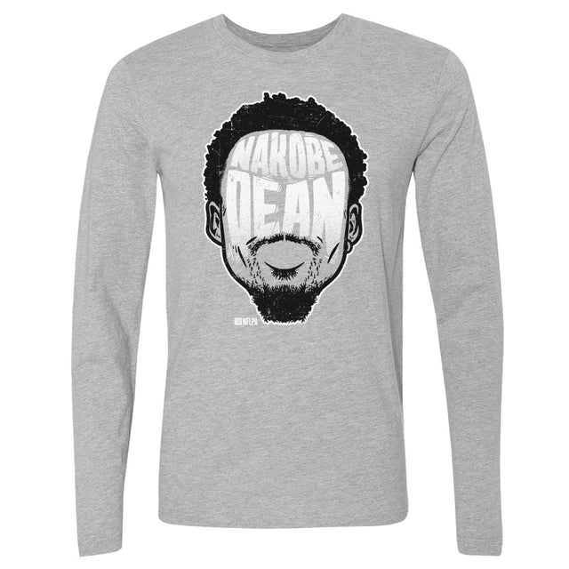 Nakobe Dean Men's Long Sleeve T-Shirt | 500 LEVEL