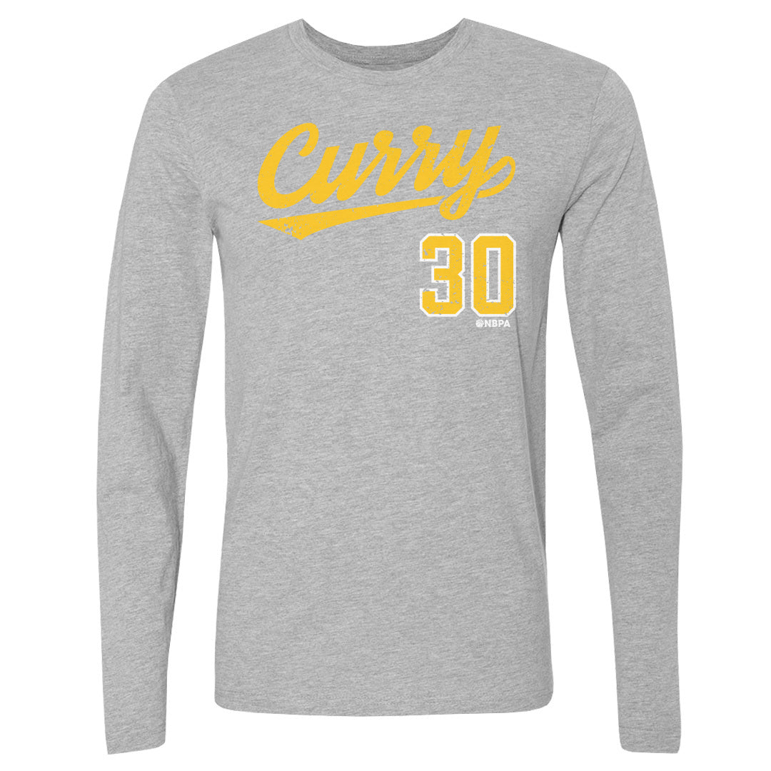 Steph Curry Men&#39;s Long Sleeve T-Shirt | 500 LEVEL
