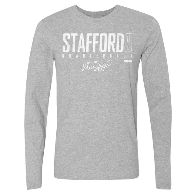 Matthew Stafford Men's Long Sleeve T-Shirt | 500 LEVEL