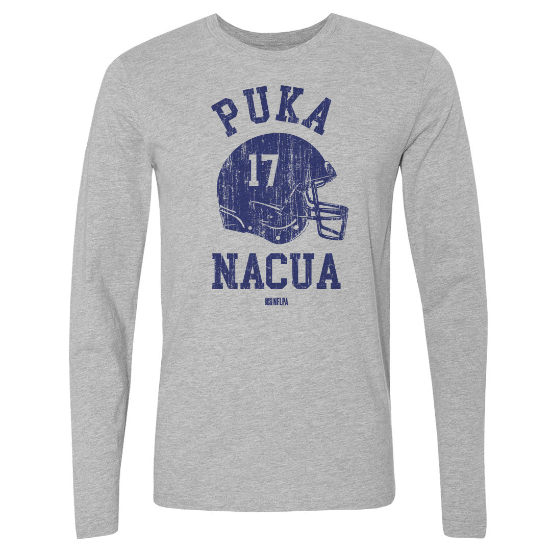 Puka Nacua Men&#39;s Long Sleeve T-Shirt | 500 LEVEL