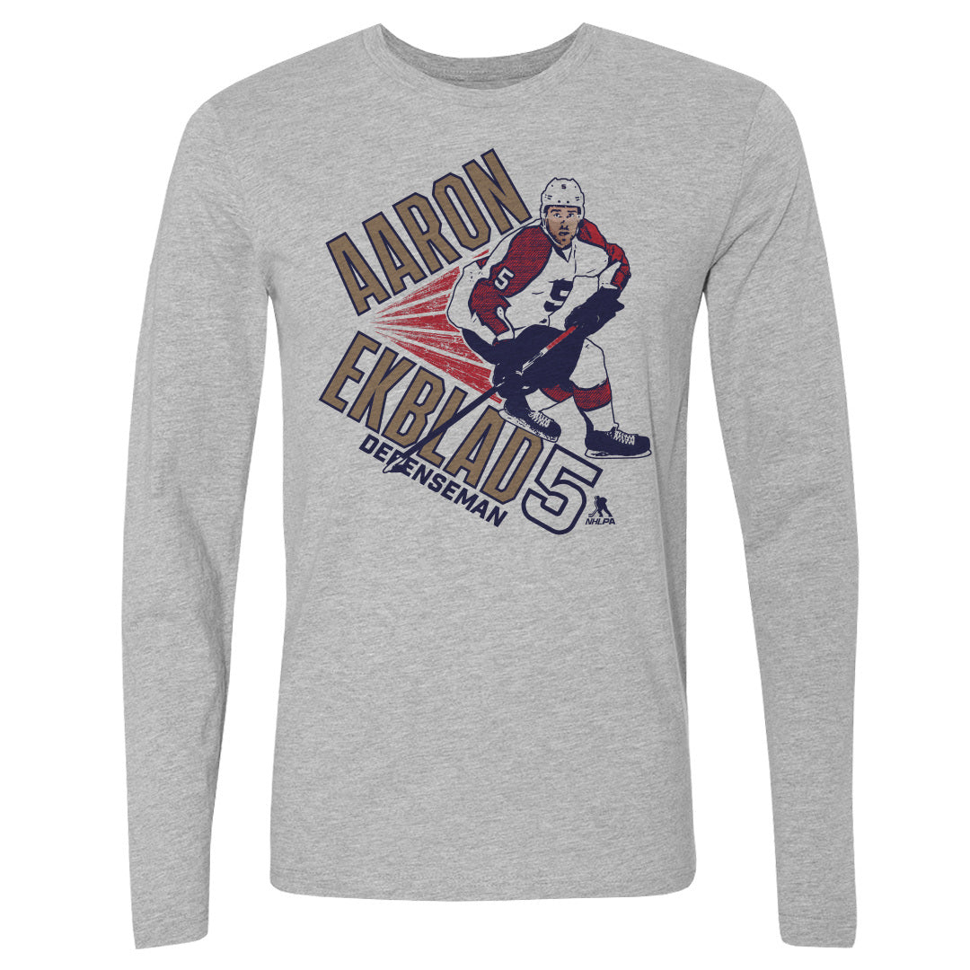 Aaron Ekblad Men&#39;s Long Sleeve T-Shirt | 500 LEVEL