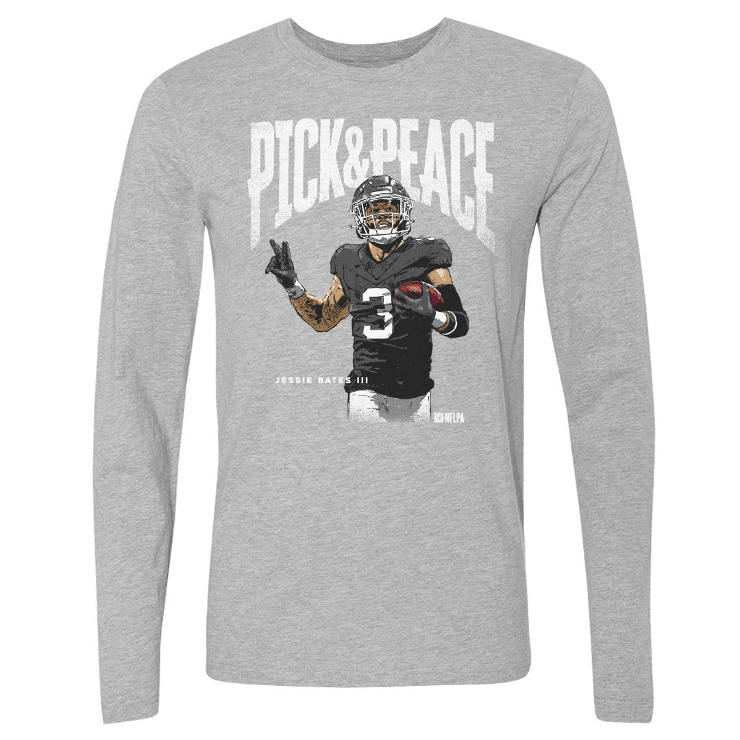 Jessie Bates III Men's Long Sleeve T-Shirt | 500 LEVEL