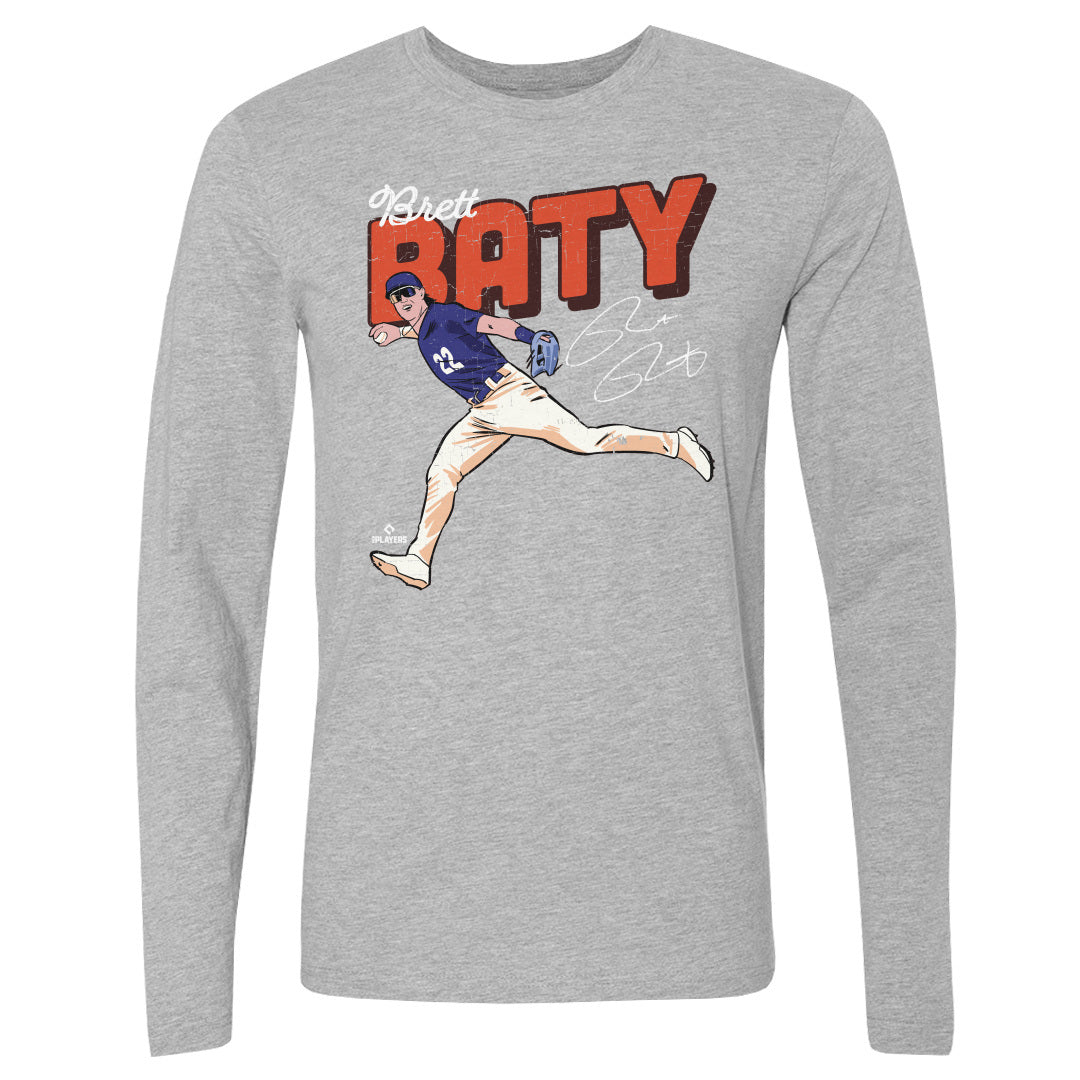 Brett Baty Men&#39;s Long Sleeve T-Shirt | 500 LEVEL