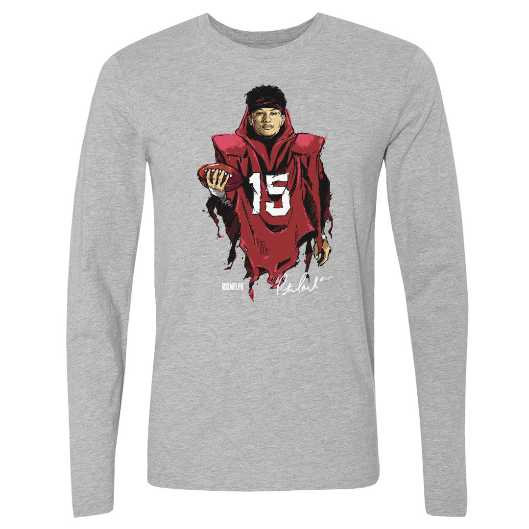 Patrick Mahomes Men's Long Sleeve T-Shirt | 500 LEVEL