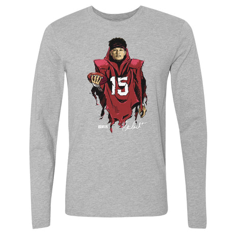 Patrick Mahomes Men's Long Sleeve T-Shirt | 500 LEVEL