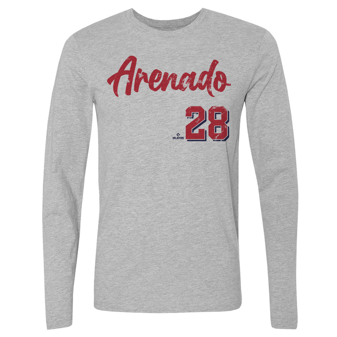 Nolan Arenado Men&#39;s Long Sleeve T-Shirt | 500 LEVEL