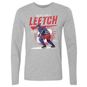 Brian Leetch Men's Long Sleeve T-Shirt | 500 LEVEL