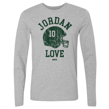 Jordan Love Men's Long Sleeve T-Shirt | 500 LEVEL