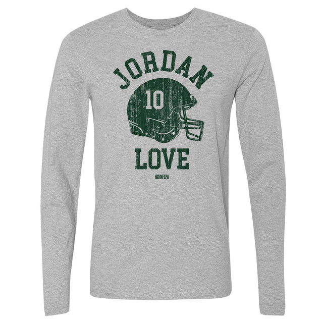 Jordan Love Men's Long Sleeve T-Shirt | 500 LEVEL