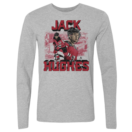 Jack Hughes Men's Long Sleeve T-Shirt | 500 LEVEL