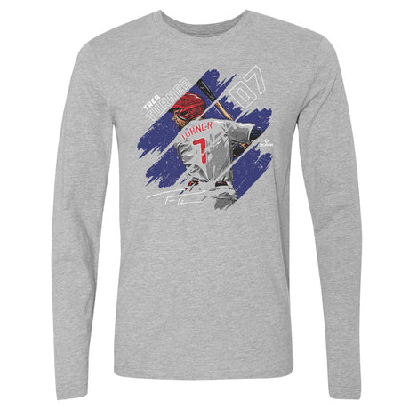 Trea Turner Men's Long Sleeve T-Shirt | 500 LEVEL