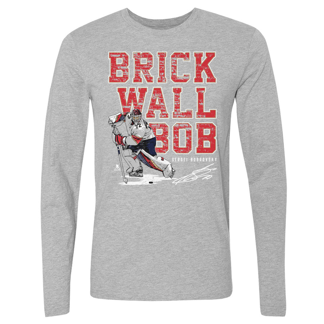 Sergei Bobrovsky Men's Long Sleeve T-Shirt | 500 LEVEL