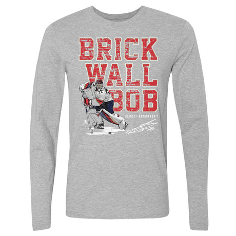 Sergei Bobrovsky Men's Long Sleeve T-Shirt | 500 LEVEL