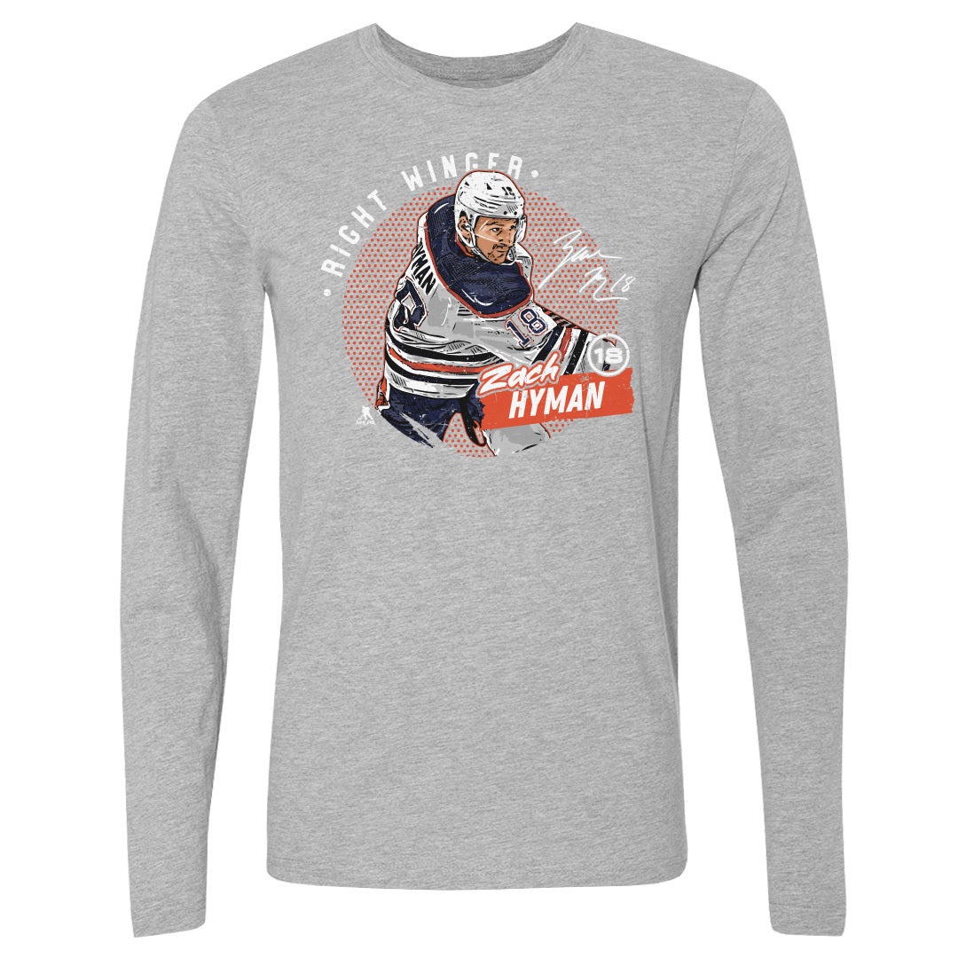 Zach Hyman Men's Long Sleeve T-Shirt | 500 LEVEL