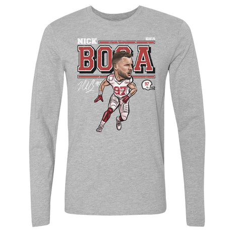 Nick Bosa Men's Long Sleeve T-Shirt | 500 LEVEL