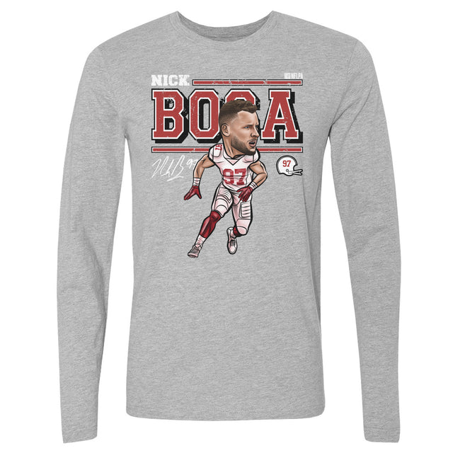 Nick Bosa Men's Long Sleeve T-Shirt | 500 LEVEL