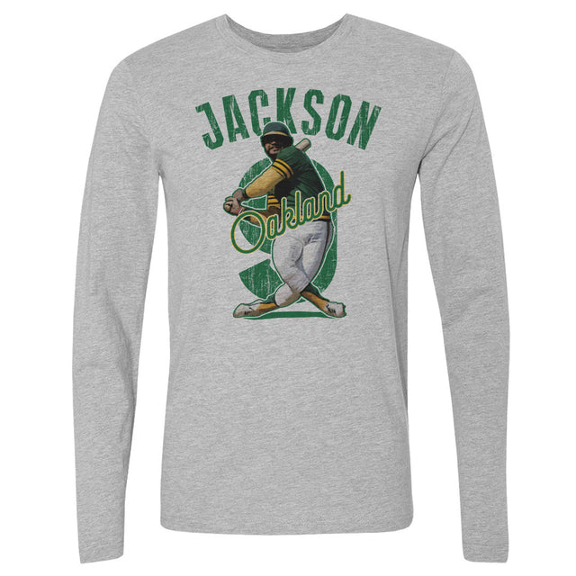 Reggie Jackson Men's Long Sleeve T-Shirt | 500 LEVEL
