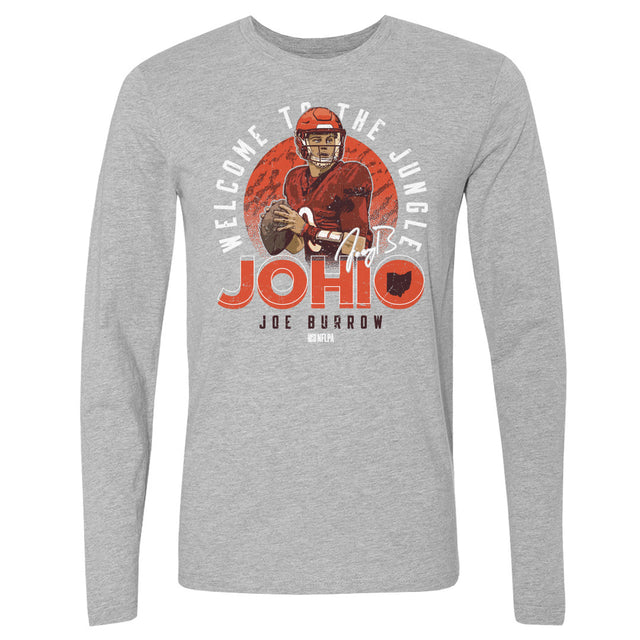 Joe Burrow Men's Long Sleeve T-Shirt | 500 LEVEL