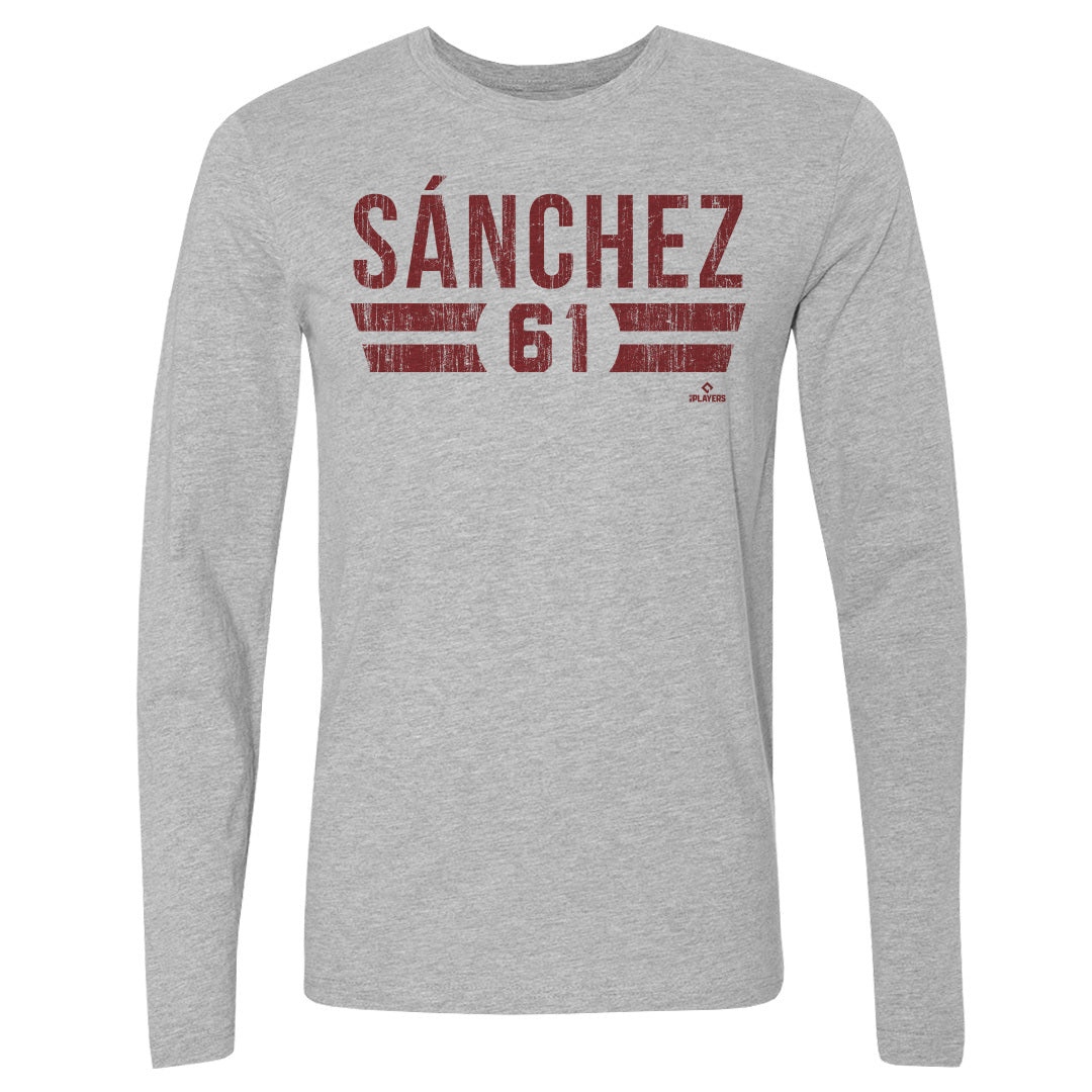Cristopher Sanchez Men's Long Sleeve T-Shirt | 500 LEVEL
