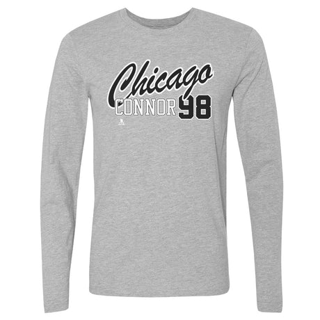 Connor Bedard Men's Long Sleeve T-Shirt | 500 LEVEL
