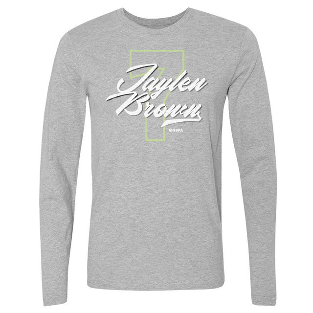 Jaylen Brown Men's Long Sleeve T-Shirt | 500 LEVEL