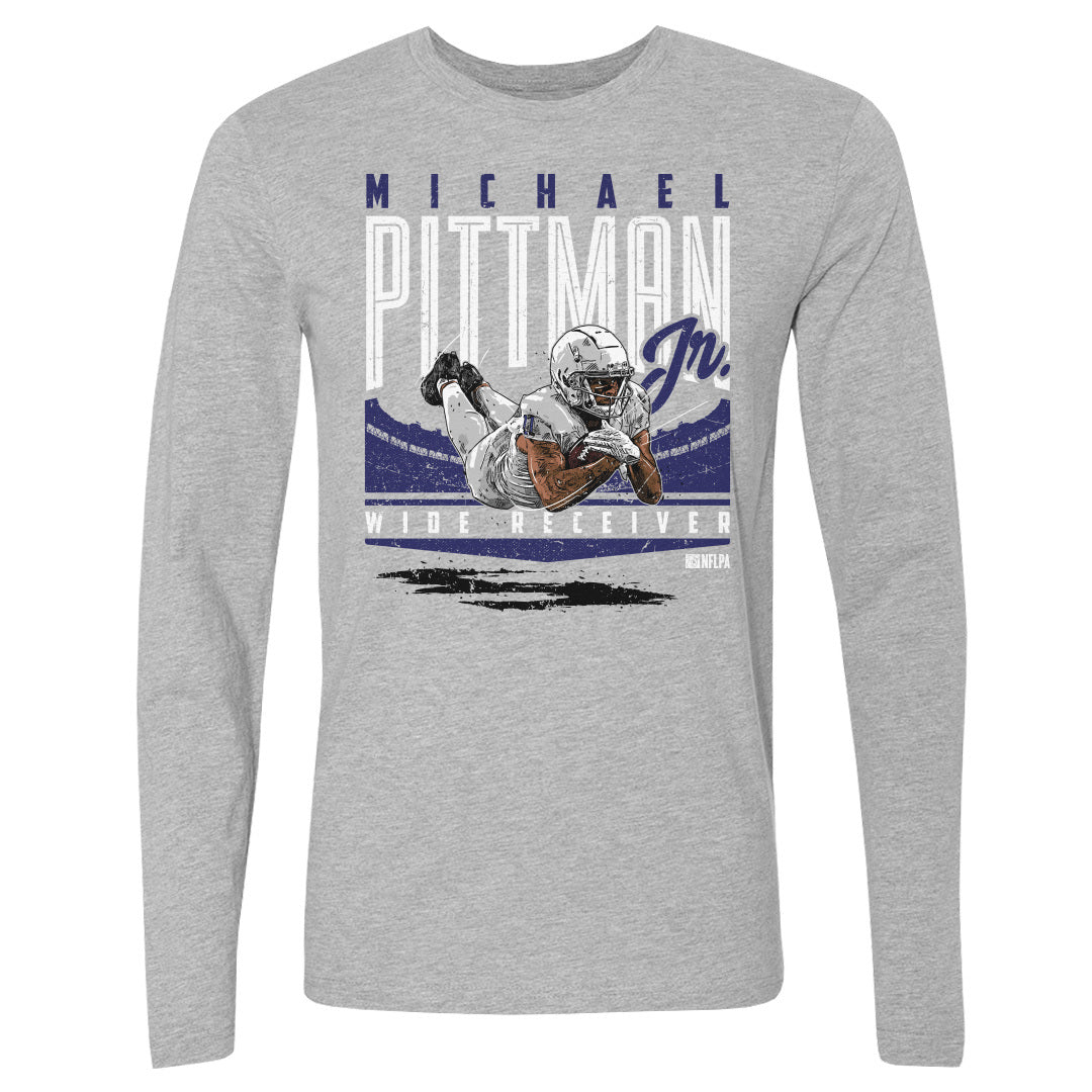 Michael Pittman Jr. Men's Long Sleeve T-Shirt | 500 LEVEL