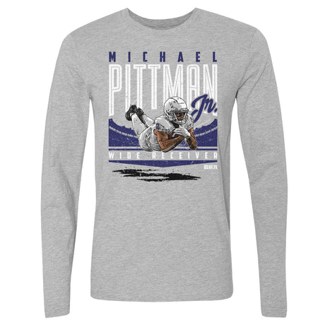 Michael Pittman Jr. Men's Long Sleeve T-Shirt | 500 LEVEL