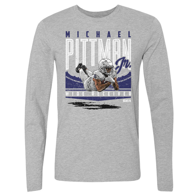 Michael Pittman Jr. Men's Long Sleeve T-Shirt | 500 LEVEL