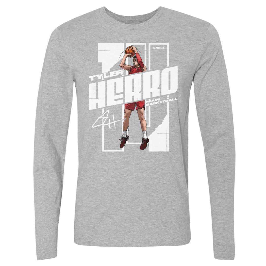 Tyler Herro Men's Long Sleeve T-Shirt | 500 LEVEL