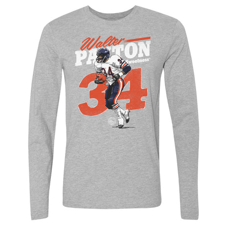 Walter Payton Men's Long Sleeve T-Shirt | 500 LEVEL