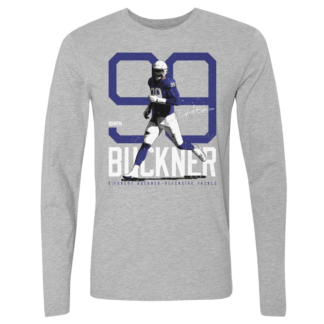 DeForest Buckner Men&#39;s Long Sleeve T-Shirt | 500 LEVEL