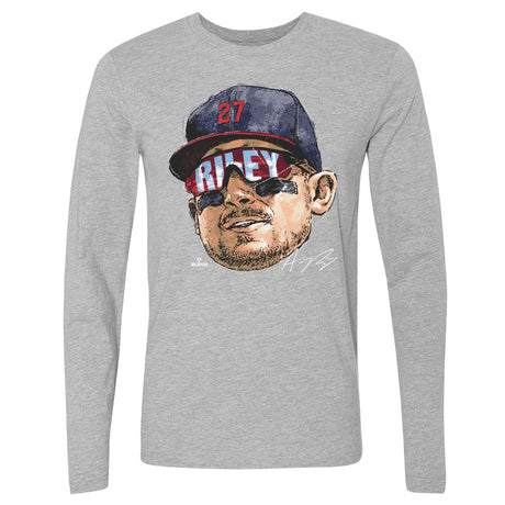 Austin Riley Men's Long Sleeve T-Shirt | 500 LEVEL