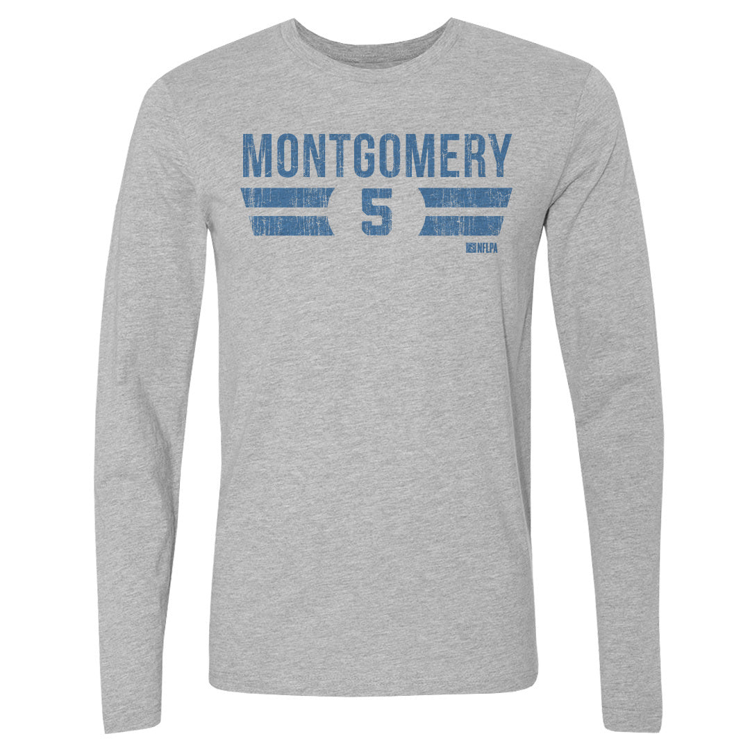 David Montgomery Men's Long Sleeve T-Shirt | 500 LEVEL