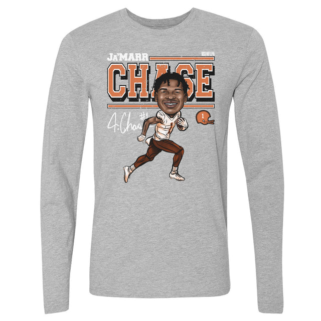 Ja'Marr Chase Men's Long Sleeve T-Shirt | 500 LEVEL