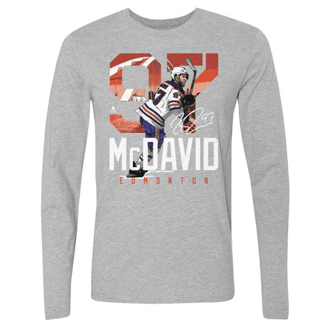 Connor McDavid Men's Long Sleeve T-Shirt | 500 LEVEL