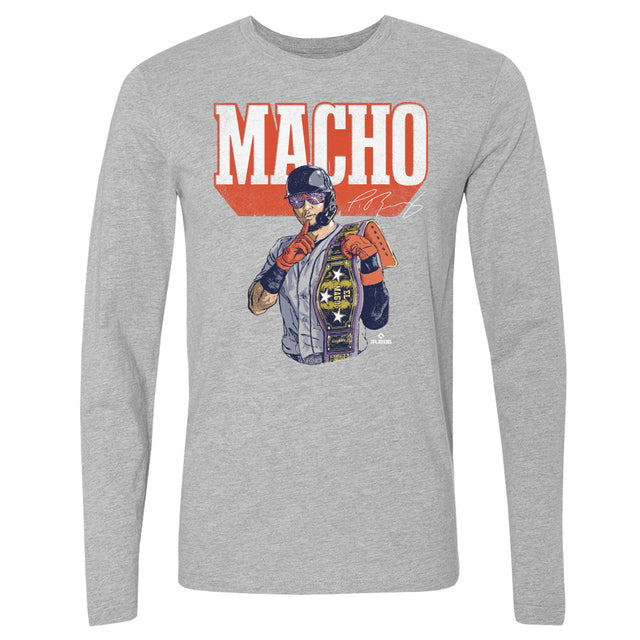 Javier Baez Men's Long Sleeve T-Shirt | 500 LEVEL