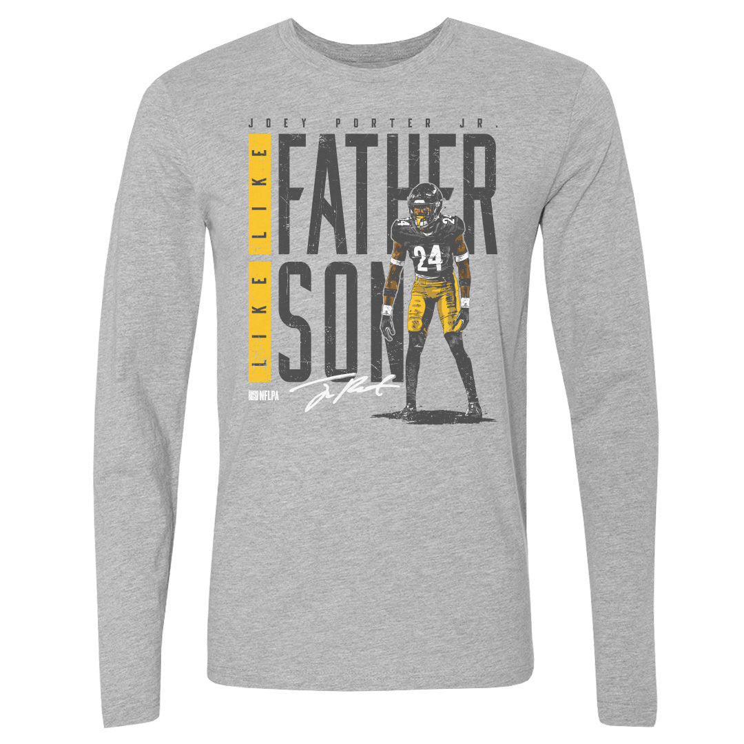 Joey Porter Jr. Men's Long Sleeve T-Shirt | 500 LEVEL