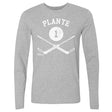 Jacques Plante Men's Long Sleeve T-Shirt | 500 LEVEL