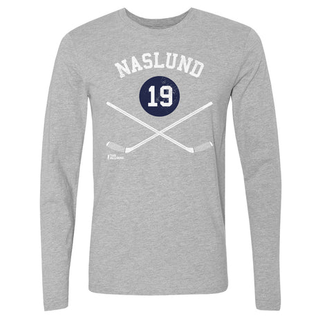 Markus Naslund Men's Long Sleeve T-Shirt | 500 LEVEL