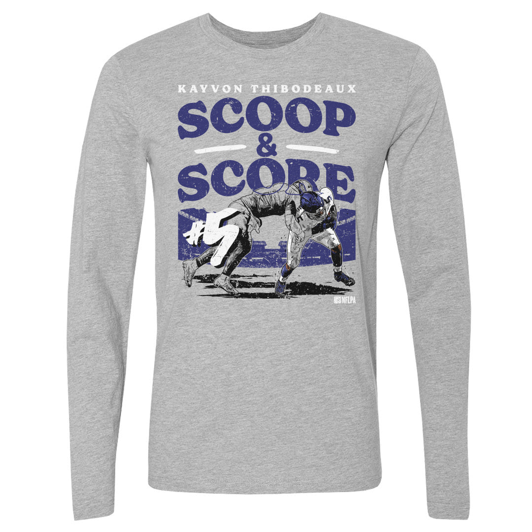 Kayvon Thibodeaux Men&#39;s Long Sleeve T-Shirt | 500 LEVEL