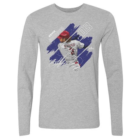 Bryce Harper Men's Long Sleeve T-Shirt | 500 LEVEL