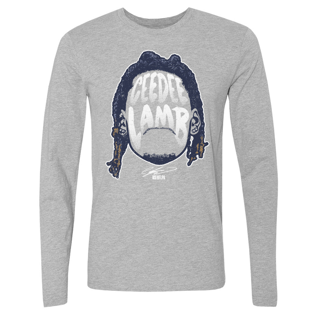 CeeDee Lamb Men's Long Sleeve T-Shirt | 500 LEVEL
