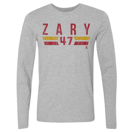 Connor Zary Men's Long Sleeve T-Shirt | 500 LEVEL