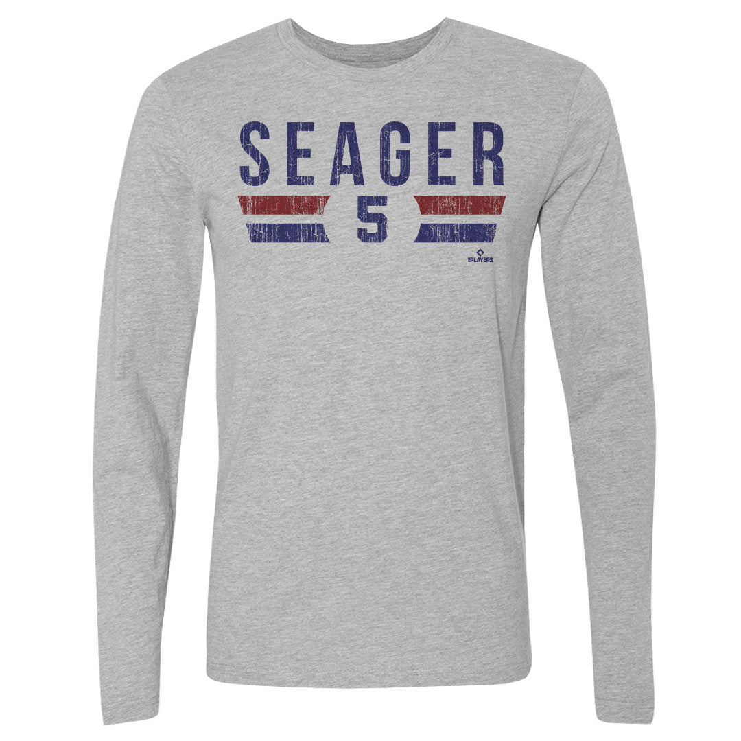 Corey Seager Men&#39;s Long Sleeve T-Shirt | 500 LEVEL