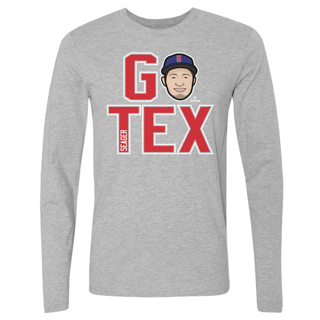 Corey Seager Men's Long Sleeve T-Shirt | 500 LEVEL