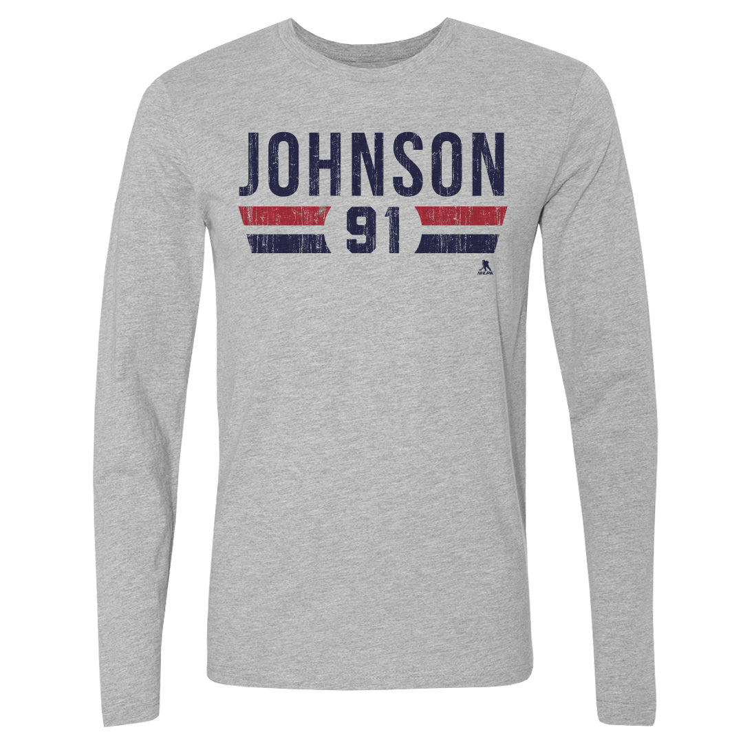 Kent Johnson Men's Long Sleeve T-Shirt | 500 LEVEL